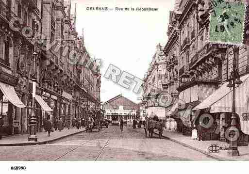 Ville de ORLEANS, carte postale ancienne