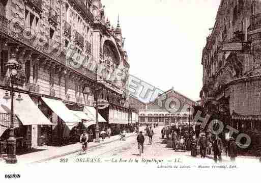 Ville de ORLEANS, carte postale ancienne