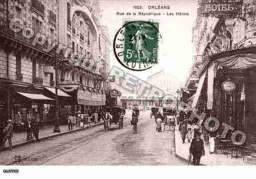 Ville de ORLEANS, carte postale ancienne