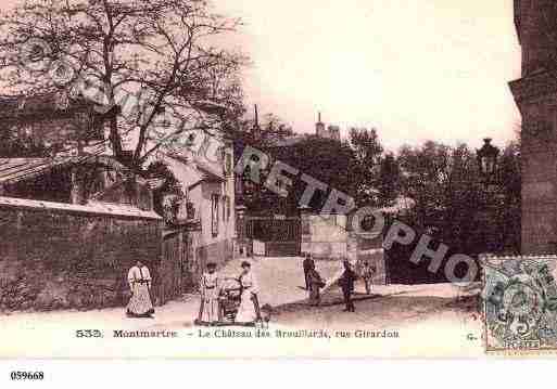 Ville de PARIS18, carte postale ancienne