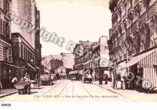 Ville de PARIS20, carte postale ancienne