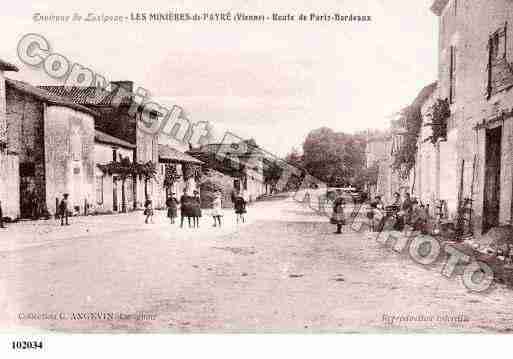 Ville de PAYRE, carte postale ancienne