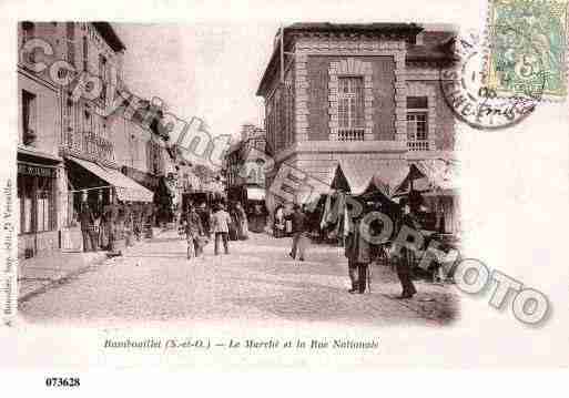 Ville de RAMBOUILLET, carte postale ancienne