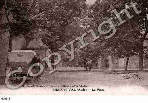 Ville de RIEUXENVAL, carte postale ancienne