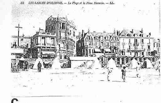 Ville de SABLESD'OLONNE(LES), carte postale ancienne