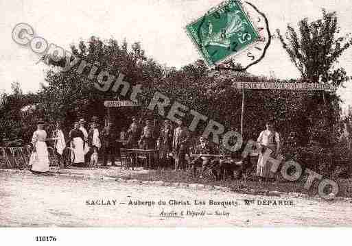 Ville de SACLAY, carte postale ancienne