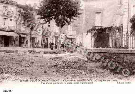 Ville de SAINTANDREDESANGONIS, carte postale ancienne Ville de SAINTANDREDESANGONIS, carte postale ancienne