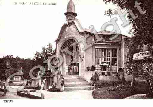 Ville de SAINTAUBINSURMER, carte postale ancienne