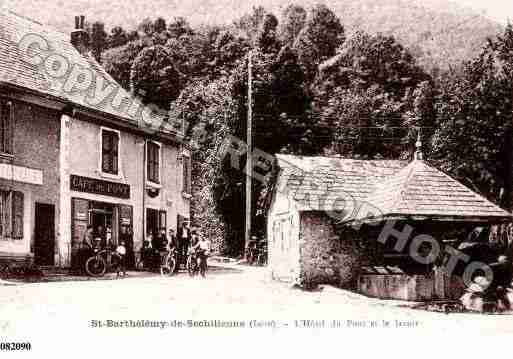 Ville de SAINTBARTHELEMYDESECHILIENNE, carte postale ancienne