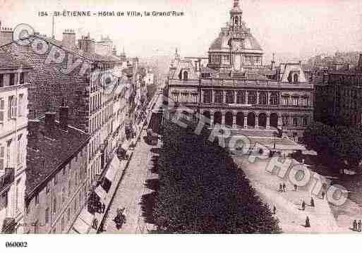 Ville de SAINTETIENNE, carte postale ancienne