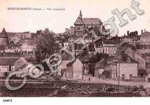 Ville de SAINTFLORENTIN, carte postale ancienne