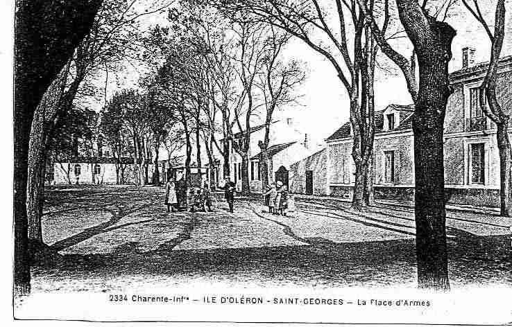 Ville de SAINTGEORGESD'OLERON, carte postale ancienne