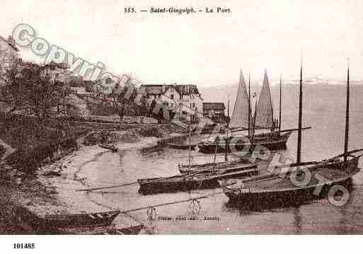 Ville de SAINTGINGOLPH, carte postale ancienne