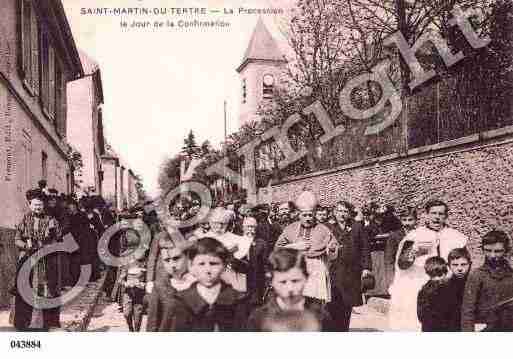 Ville de SAINTMARTINDUTERTRE, carte postale ancienne