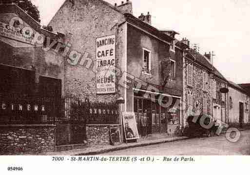 Ville de SAINTMARTINDUTERTRE, carte postale ancienne