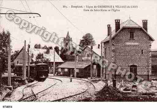 Ville de SAINTNIZIER, carte postale ancienne