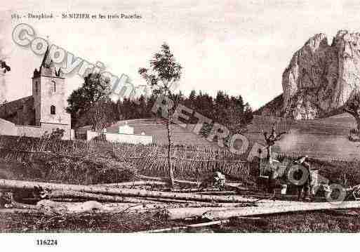 Ville de SAINTNIZIER, carte postale ancienne