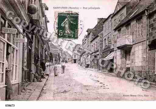 Ville de SAINTPOIS, carte postale ancienne