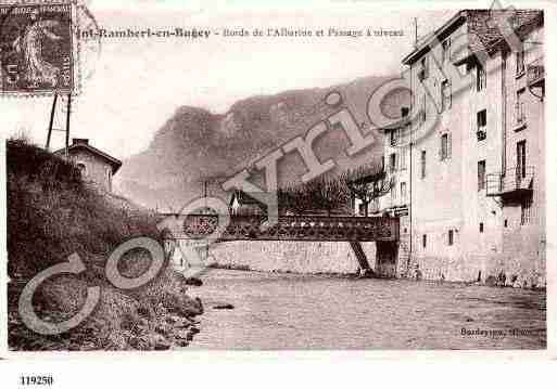 Ville de SAINTRAMBERTENBUGEY, carte postale ancienne