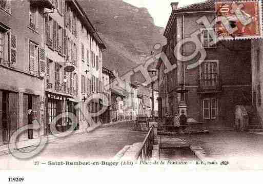 Ville de SAINTRAMBERTENBUGEY, carte postale ancienne