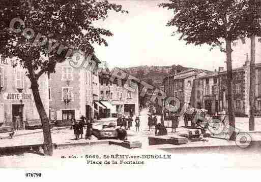 Ville de SAINTREMYSURDUROLLE, carte postale ancienne