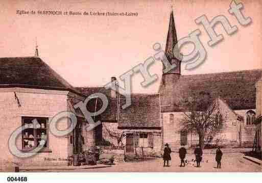 Ville de SAINTSENOCH, carte postale ancienne