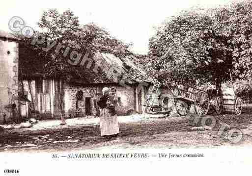 Ville de SAINTEFEYRE, carte postale ancienne