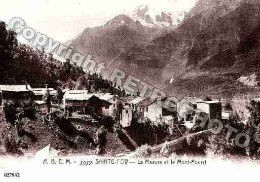 Ville de SAINTEFOYTARENTAISE, carte postale ancienne