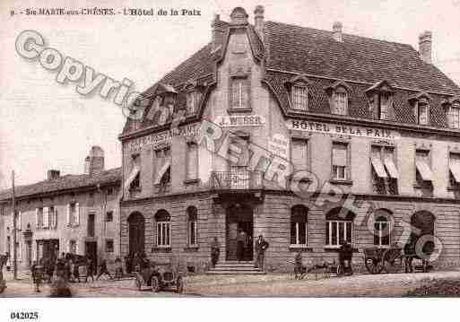 Ville de SAINTEMARIEAUXCHENES, carte postale ancienne