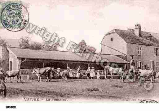 Ville de VAIVREETMONTOILLE, carte postale ancienne