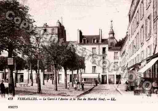 Ville de VERSAILLES, carte postale ancienne