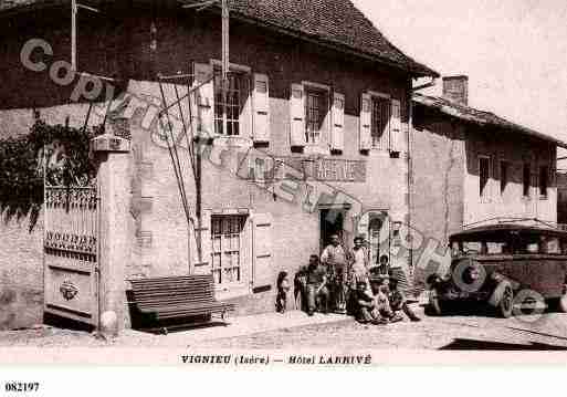 Ville de VIGNIEU, carte postale ancienne