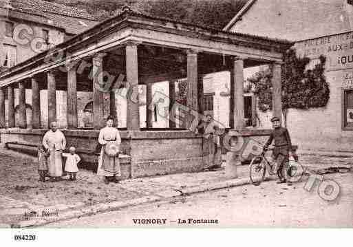 Ville de VIGNORY, carte postale ancienne