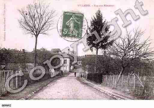 Ville de VILLADIN, carte postale ancienne