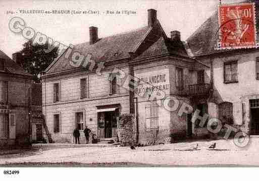 Ville de VILLEDIEULECHATEAU, carte postale ancienne