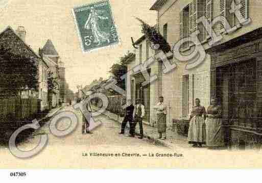 Ville de VILLENEUVEENCHEVRIE(LA), carte postale ancienne