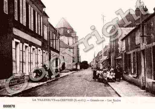 Ville de VILLENEUVEENCHEVRIE(LA), carte postale ancienne