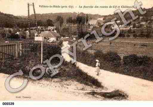 Ville de VILLIERSLEBACLE, carte postale ancienne