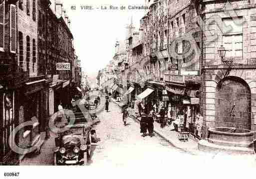 Ville de VIRE, carte postale ancienne