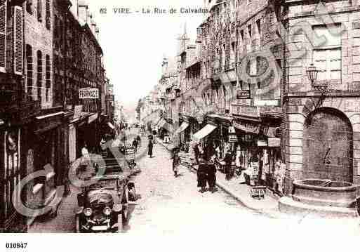 Ville de VIRE, carte postale ancienne