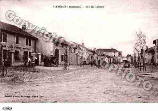 Ville de VITRIMONT, carte postale ancienne