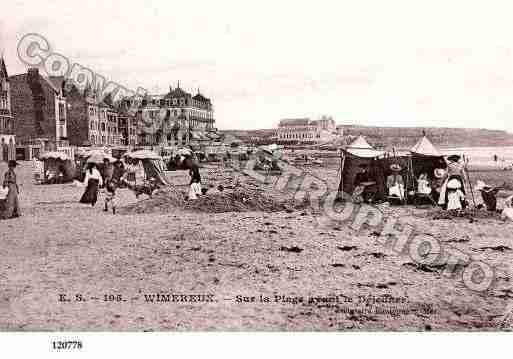 Ville de WIMEREUX, carte postale ancienne