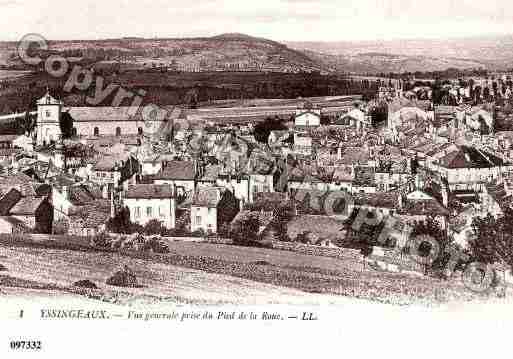 Ville de YSSINGEAUX, carte postale ancienne