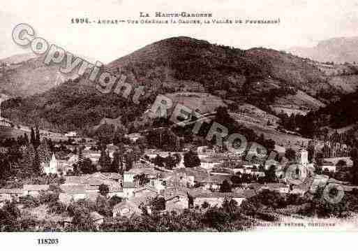 Ville de ARBAS, carte postale ancienne