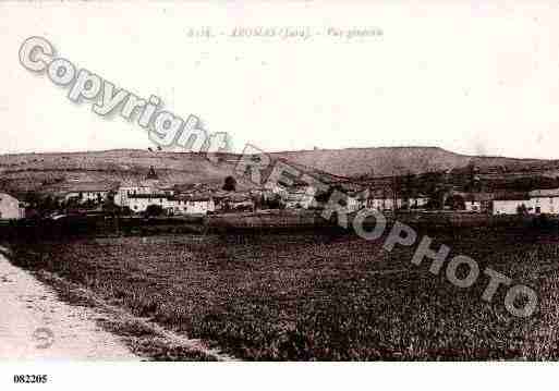 Ville de AROMAS, carte postale ancienne