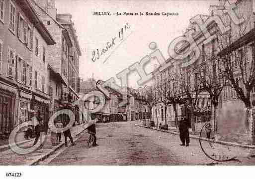 Ville de BELLEY, carte postale ancienne