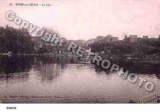 Ville de BESSESURISSOLE, carte postale ancienne