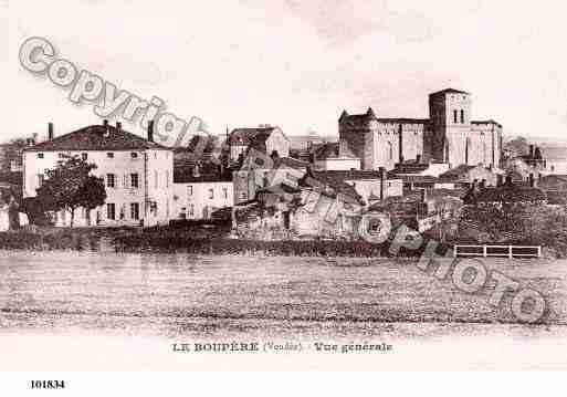 Ville de BOUPERE(LE), carte postale ancienne