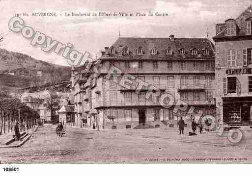 Ville de BOURBOULE(LA), carte postale ancienne