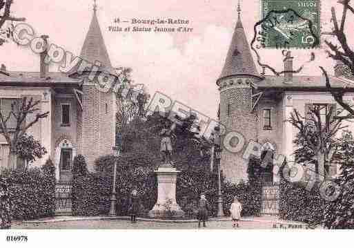 Ville de BOURGLAREINE, carte postale ancienne